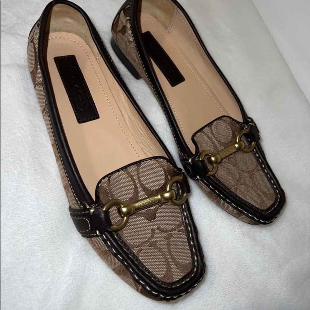 Couch shoes color brown